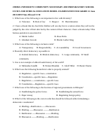 Civics Model Exam For Grade 12, 2011.docx